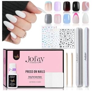 Jofay Fashion Press On Nails Set